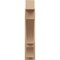 Ekena Millwork 6-in W x 26-in D x 30-in H Balboa Block Rough Cedar Woodgrain TimberThane Outlooker, Primed Tan OUTUR060X26X30BOA44RCPR - alternate 4